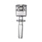 Piranha Quartz Diamond Knot Domeless Nail